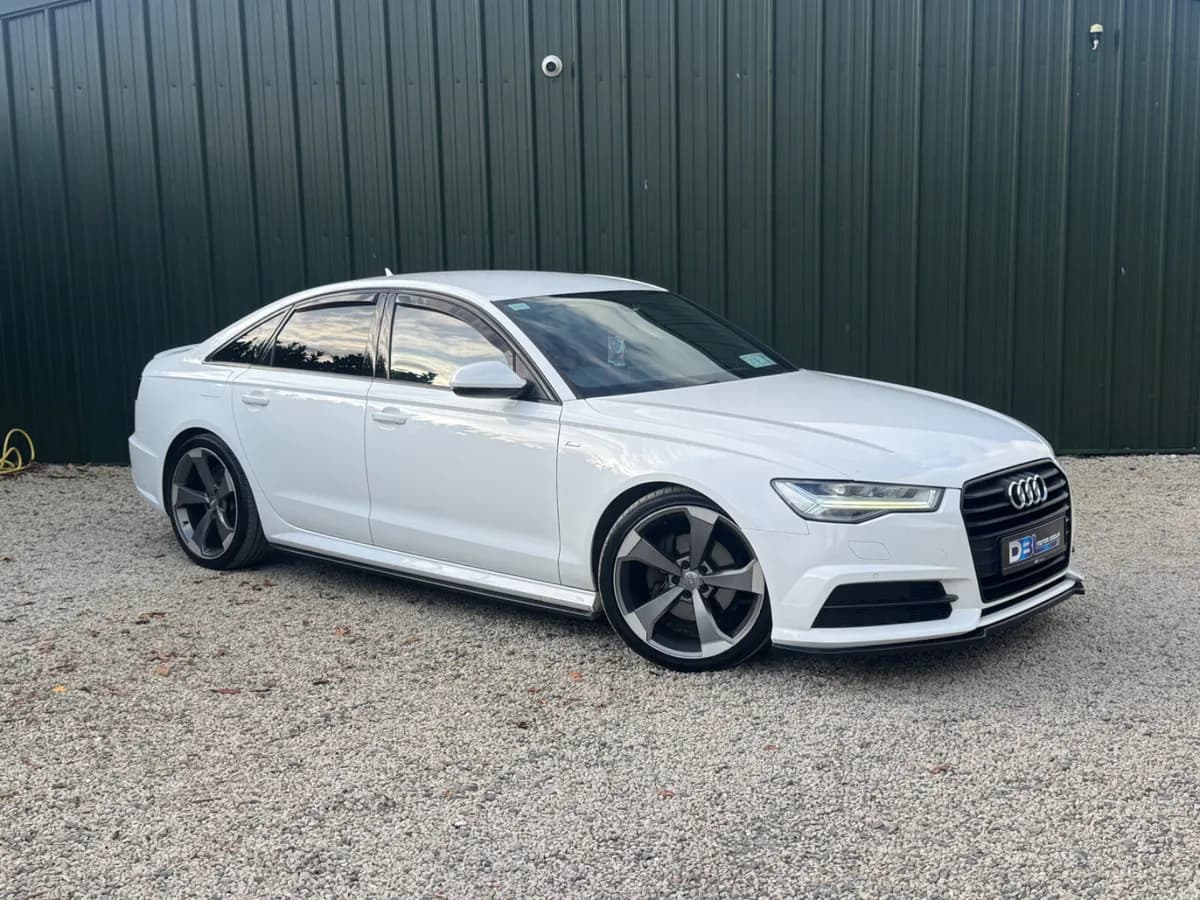 2016 Audi A6 2.0 TDI Black Edition Auto in White